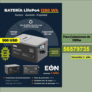 FG-BATERIAS LifePo4 [12.8v/1280 Wh]  (1 y 2 puertos Externos)..500 USD...56579735.....Envio Gratis.... Garantía 1 año - Img 54752010