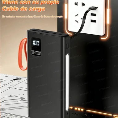 Banco de energía con lámpara de 45000mAh - 8/8