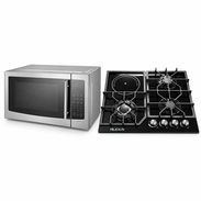 COMBO MICROONDAS+COCINA EMPOTRABLE MILEXUS 4Q - Img 58223439