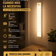🔷 LUZ LED CON SENSOR DE MOVIMIENTO (Auxoda 8") 🔷 - Img 55648792