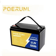 POERUNI 100Ah 12V Lithium LiFePO4 (HBR) - Img 58017232