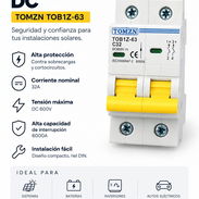 Breaker TOMZN DC de 32 Amph ( corriente directa ) - Img 56763198