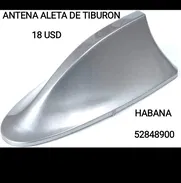 18 USD: ANTENA ALETA DE TIBURÓN NUEVA COLORES DISPONIBLES BLANCO, GRIS Y NEGRO - Img 46671076