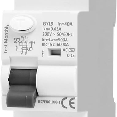 Diferencial GYL9 (RCCB) 2 Polos, 25A, 300mA - 4/5