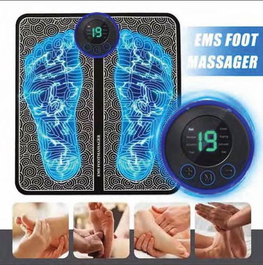 Electro-Masajeador de Plantas de pie hasta la rodilla. EN SU CASA. Captura inteligente de los puntos de acupuntura. - Img 80399439