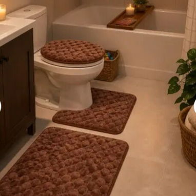 Set de Alfombras para baño( 3 piezas) - 2/4