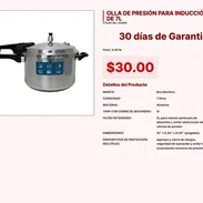 Olla para Inducción de 7 Litros Bee Electrics con 30 días de garantía VPT#-0223 - Img 55436764