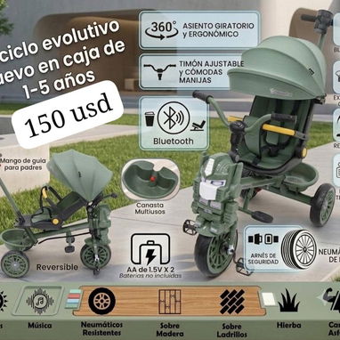 Triciclos evolutivos - 3/4