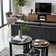 📢 Set de tres mesitas modernas para decorar su hogar o negocio. Importadas - Img 56242514