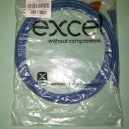 Cable de Red UTP CAT 6 RJ45 de 3 Metros Marca EXCEL Color Azul Nuevo Sellado en 5000 CUP - Img 57739756