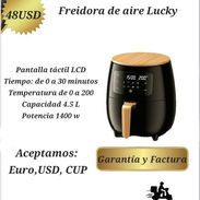 Freidora de Aire Lucky de 4.5 Lt garantía 15 días damos factura - Img 54980432