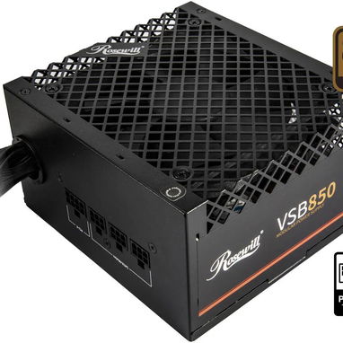 🔌Fuente Rosewill VSB850  80 PLUS Bronce con capacitores japoneses y FAN silencioso - Img 104337945