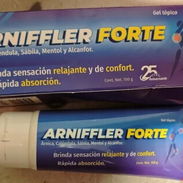 Arniffler, gel mentolado con Árnica, calendula,Sábila, mentol y Ancarfor frasco 100mg, de rápida absorción - Img 56654792