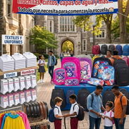 Mochilas con lonchera y cartuchera y mochilas negras secundaria y pre - Img 51677691