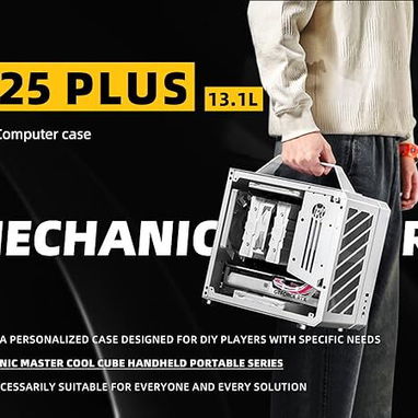 Chasis Gamer MINI-ITX, Mechanic Master Cool Cube Series C25Plus. - Img 118084938