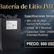 Batería de Litio JMD - Img 57190580