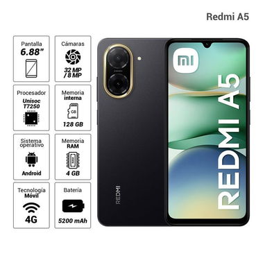 Acá tenemos los Redmi A5. Los más económicos. La versión de 64gb/3gb RAM. Con envío Gratuito en La Habana - Img 120653396