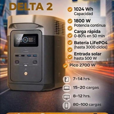 Venta de ecoflow tu solución pa los apagones - Img 120737533