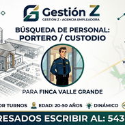PORTERO/CUSTODIO ❗ - Img 57374236
