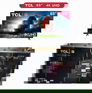 Smart TV 65 pulgadas TCL 4K UHD NUEVO EN CAJA - Img 48191545