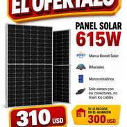 Panel Solar 615W - Marca Boviet Solar - Bifaciales - Monocristalinos - Solo vienen con los conectores, no traen los cab - Img 56885751