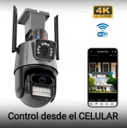 Cámara de Vigilancia de doble lente con conexión al celular - Img 49228202