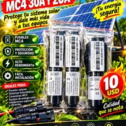 🚨☀️ ¡PROTEGE TU SISTEMA SOLAR CON SEGURIDAD! ☀️🚨 🔥 FUSIBLES MC4 30A Y 20A 🔥 ⚡ ¡PROTECCIÓN Y SEGURIDAD PARA TUS INSTA - Img 57882655