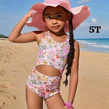 Trajes de baño para niñas talla 5 años - Img 124184409