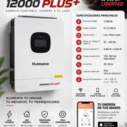 Inversor Solar Bifásico Humsienk - Voltaje: 110 y 220V Potencia: 12,000W P0830-AV006 - Img 57706537