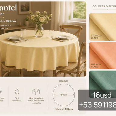 Mantel de mesa - Img 125267405