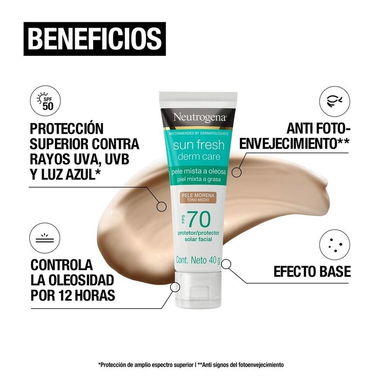Protector Solar Neutrogena Sun Fresh SPF 70 - Img 116252699
