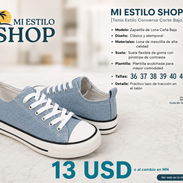 🟩Converse corte bajo azul🟩 - Img 55616759