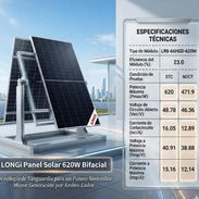 Paneles Solares LONGI 620W Bifaciales - Img 57034222