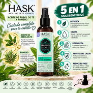Aceite para Cabello HASK 5 en 1 – Árbol de Té y Romero | Frizz, Desenredante y Protección del Calor - Img 58093194