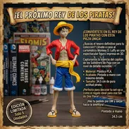 Figura impresa en 3D de alta calidad - Monkey D. Luffy de One Piece - 18550 CUP - Img 55131565