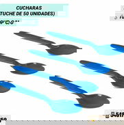 Platos, vasos, cucharas desechables - Img 46985336