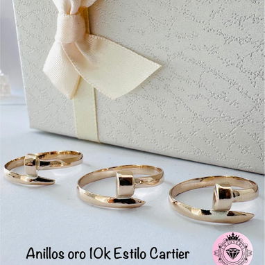 Variedad de anillos oro 10k originales y criollos pero todos de calidad - Img 122627015