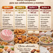 Buffet para tus celebraciones 🎂🥂 - Img 56546227