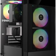 GAMDIAS ATX AURA GC5 MidTower  con vidrio templado, 3 ventiladores RGB - Img 51581208