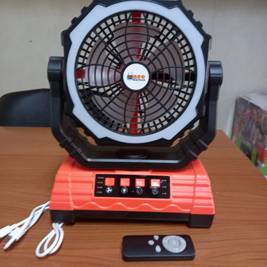 *VENTILADOR RECARGABLE BEE ELECTRICS ZY-158* 🌀🔋 💰 *Precio* : 50 USD - Img 119471987