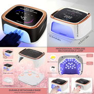LÁMPARA LED RECARGABLE PROFECIONAL PARA MANICURI - Img 57062463