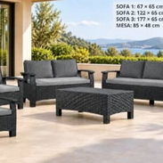 Set de terraza de ratán - Img 57648222