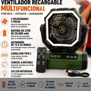 Ventilador recargable - Img 56537225