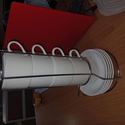 SET DE 4 TAZAS CON ORGANIZADOR VERTICAL VT# - Img 58378603