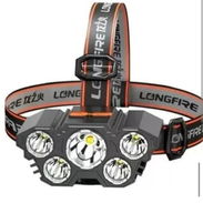 Mini linterna recargable de cabeza de 5 led - Img 55537518