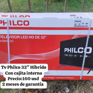 Tv PHilCO 32 " Híbrido con cajita   Precio: 160 usd Transporte incluído. - Img 54970128