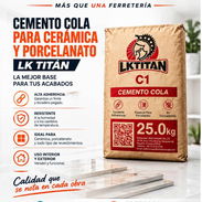 Cemento cola para cerámica y PORCELANATO - Img 57651083