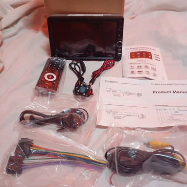 Car play android para carro con camara y soporte para linea de telefono - Img 115819109