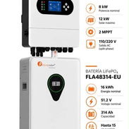 Kit Solar Felicity Solar de 8 kw Con 16 de batería y 10 paneles - Img 57816330