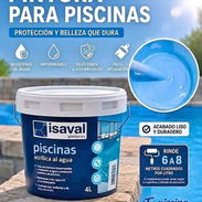 Impermeable de piscina, Loza, escalerita, luces de 7 colores, ki de piscina - Img 57217606